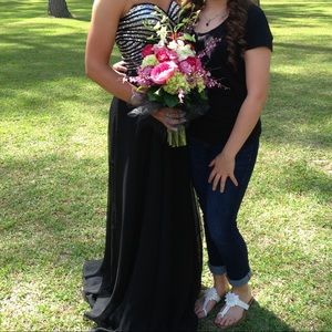 La femme Prom dress size 2